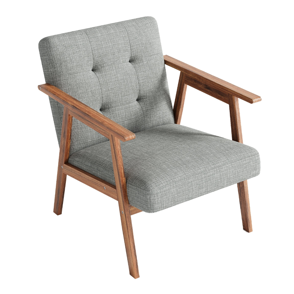 Accent Chair, Light Gray