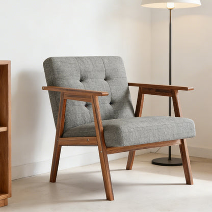 Accent Chair, Light Gray