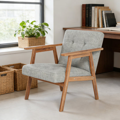 Accent Chair, Light Gray