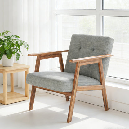 Accent Chair, Light Gray