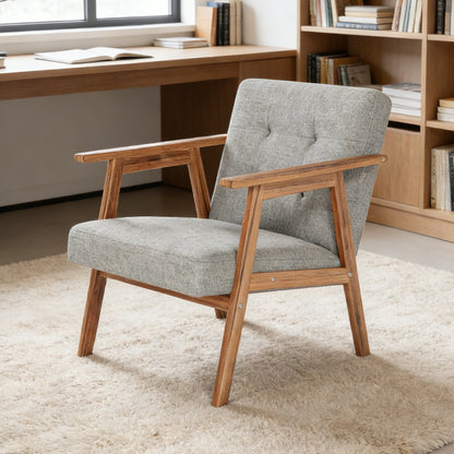 Accent Chair, Light Gray