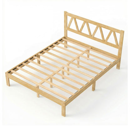 Queen Wooden Bed