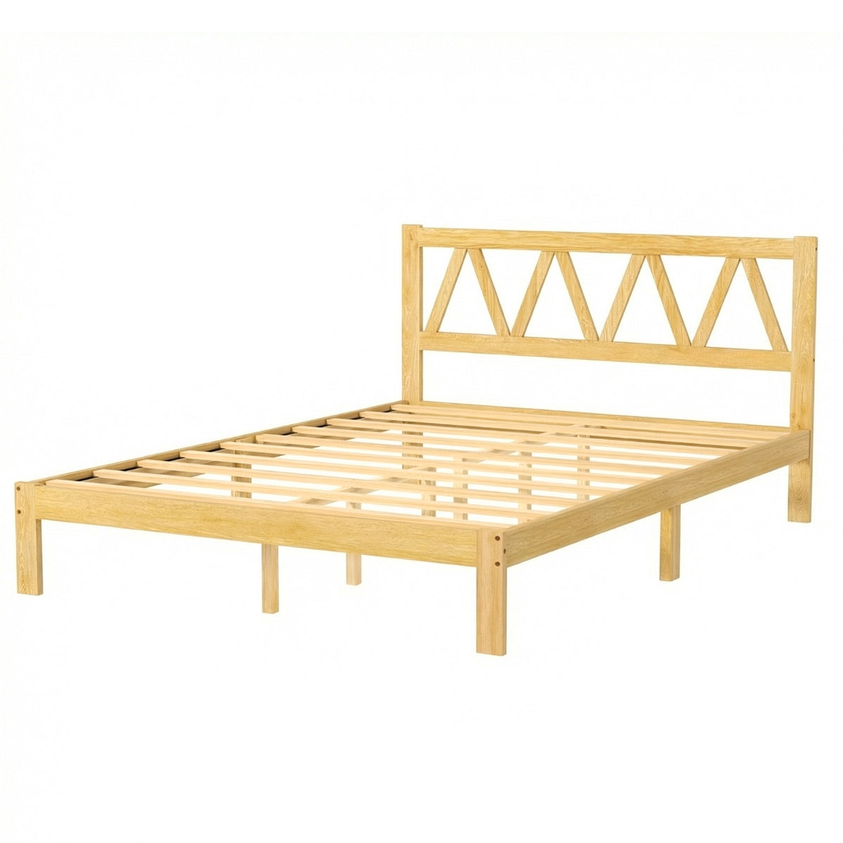 Queen Wooden Bed