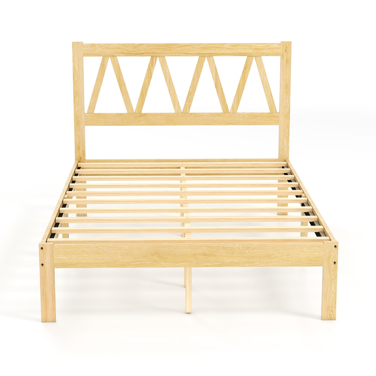 Queen Wooden Bed