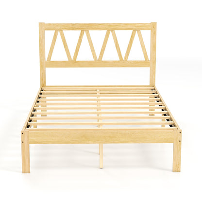 Queen Wooden Bed