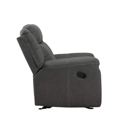 Fresno Glider Recliner , Gray