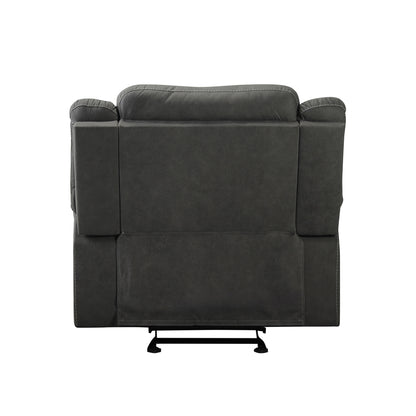 Fresno Glider Recliner , Gray