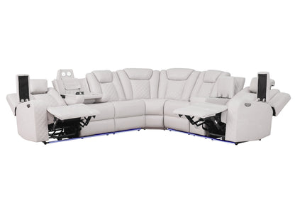Radiant 3-Piece Reclining Sectional