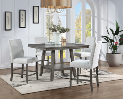 Counter Height Table W/Lazy Susan