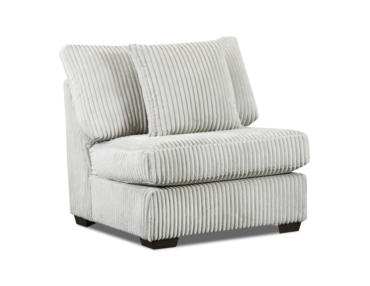 Libby Armless Chair (Light Gray)
