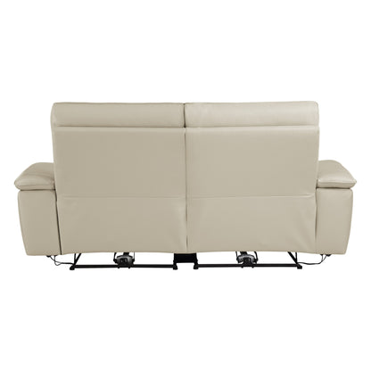 Maroni Power Double Reclining Love Seat with Power Headrests