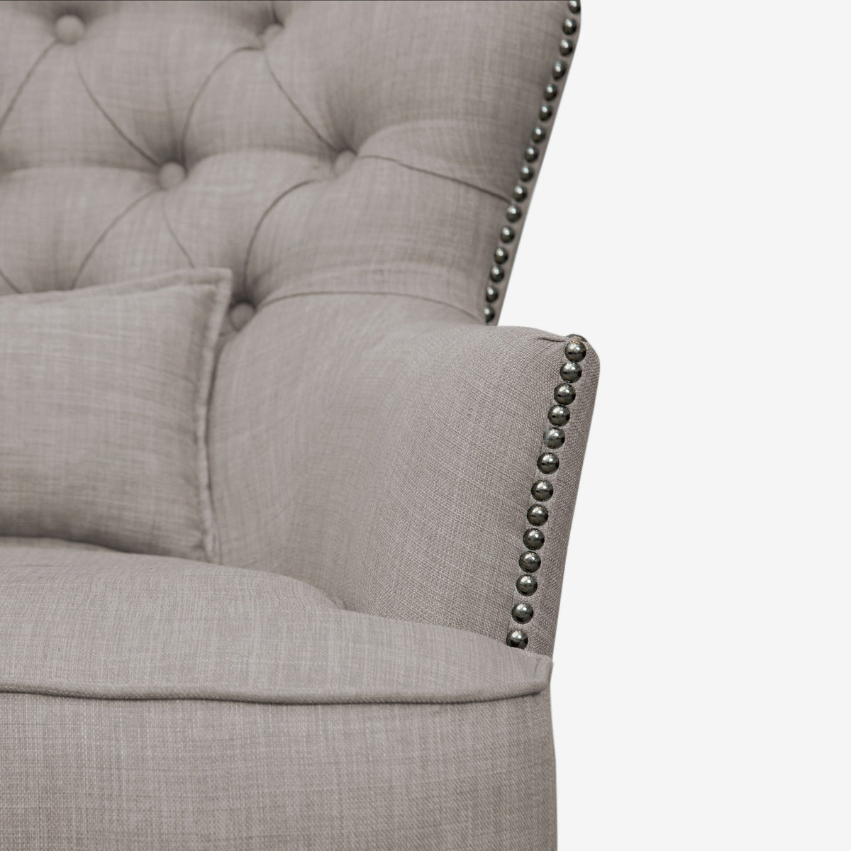 Accent Chair With Kidney Pillow,3A