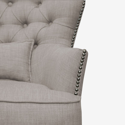 Accent Chair With Kidney Pillow,3A