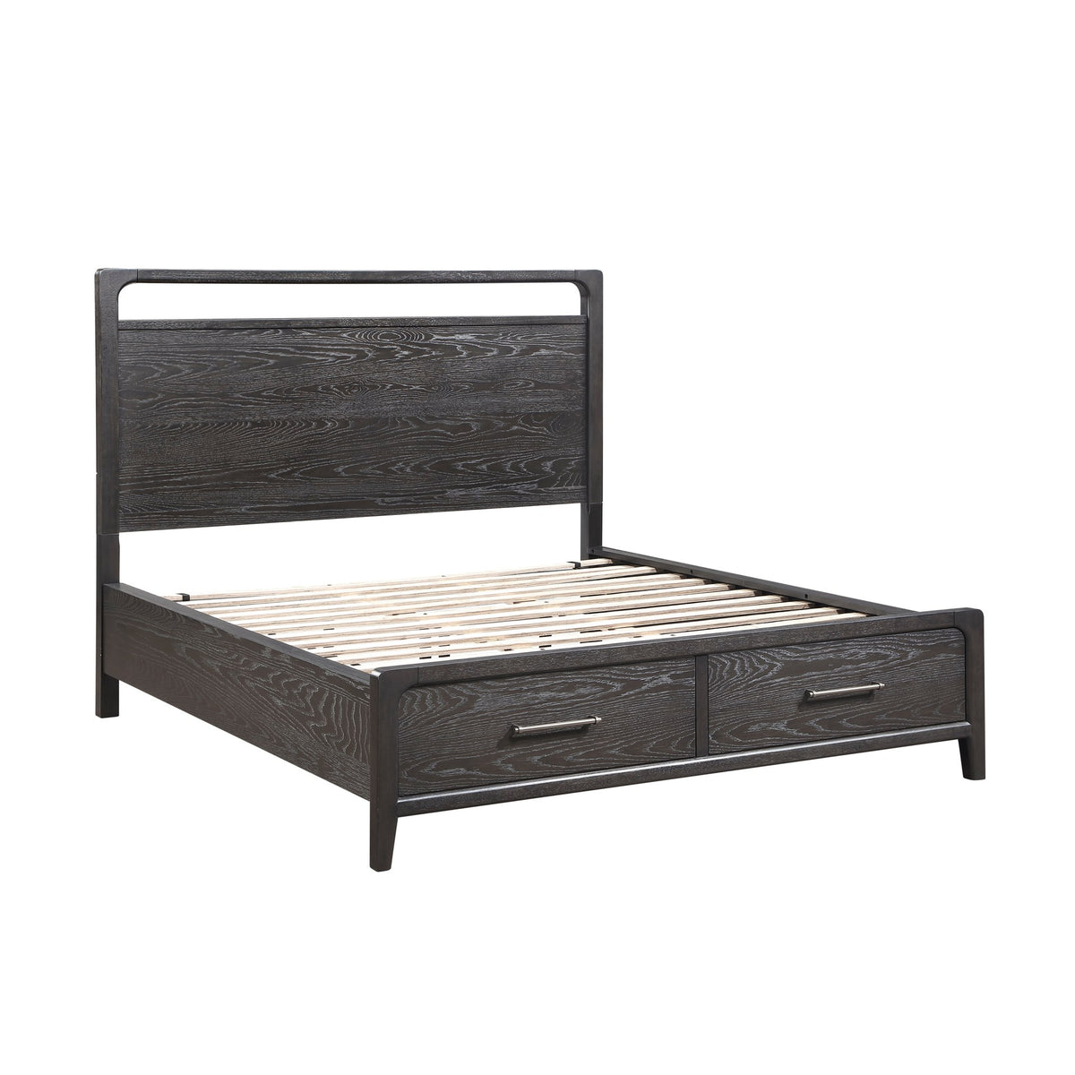 Elowen Queen Platform Bed with Footboard Storage