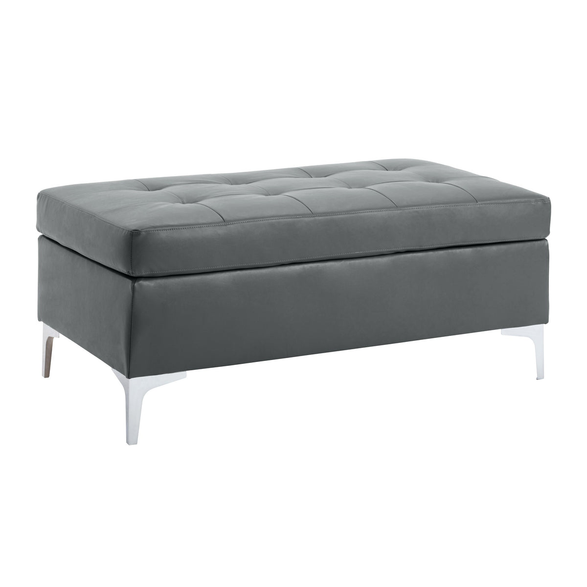 Barrington Ottoman W/Grey Pu