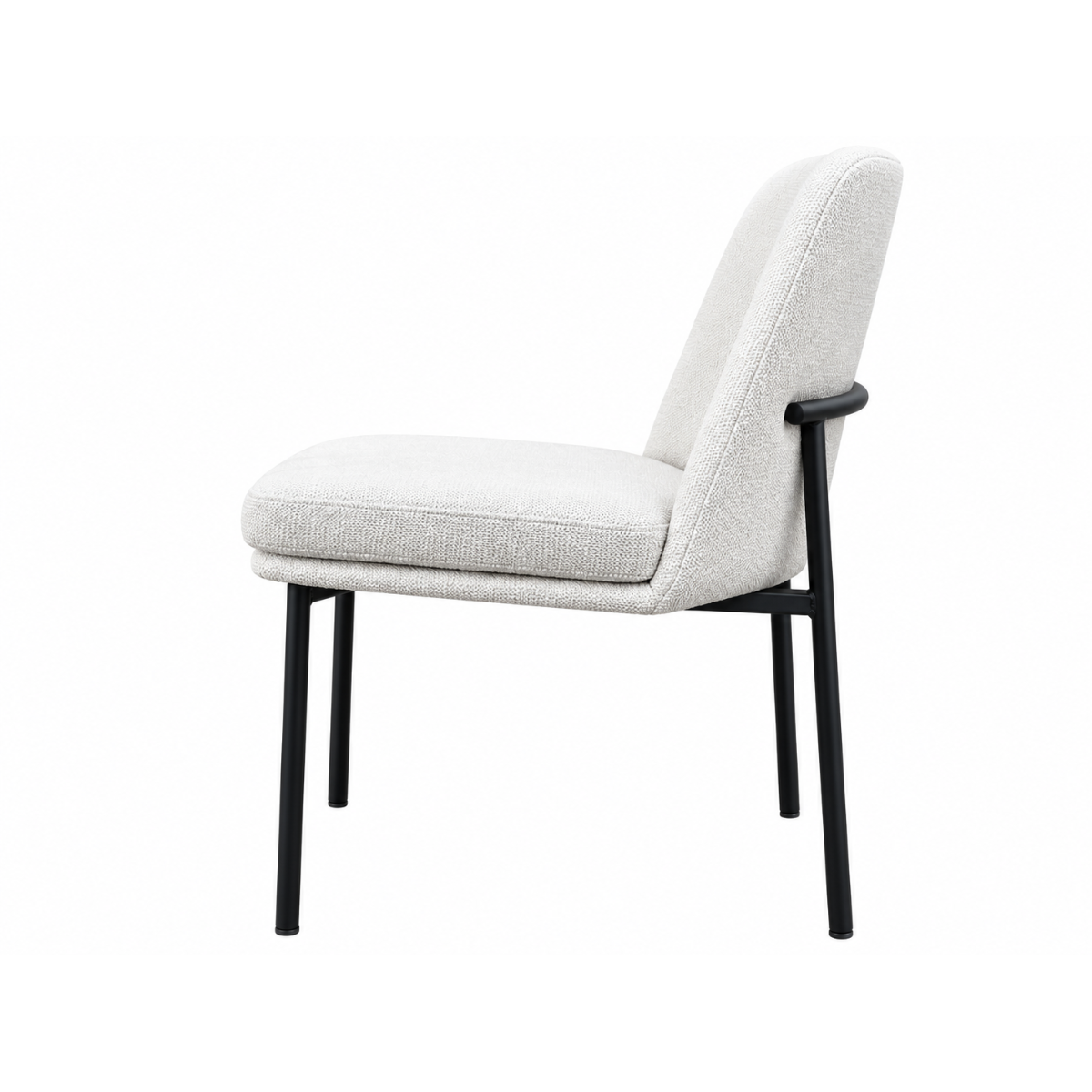 Polk Dining Chair, White