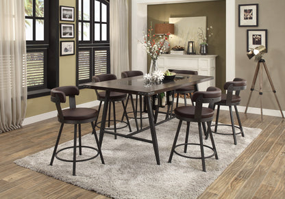 Appert Counter Height Table, Glass Insert