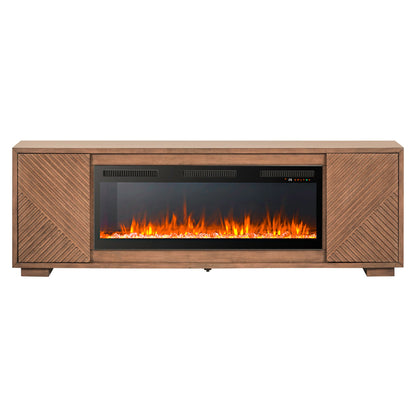 Fireplace TV Consoles 214 84 Inch Console w/ Fire FTS