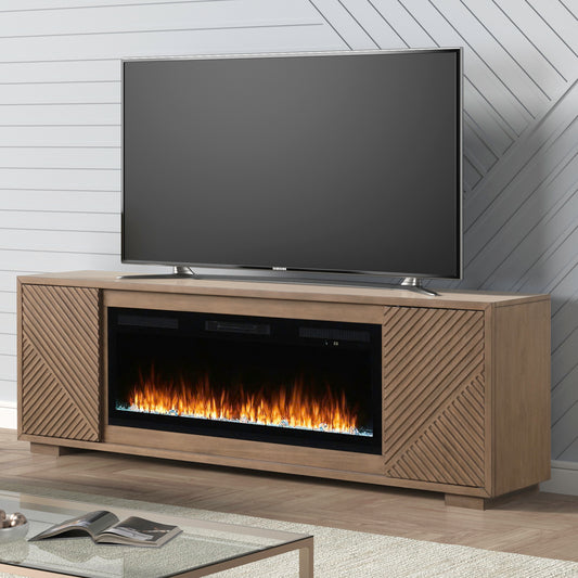 Fireplace TV Consoles 214 84 Inch Console w/ Fire FTS