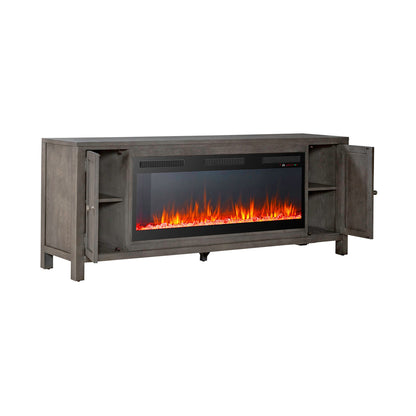 Fireplace TV Consoles 406 78 Inch Console w/ Fire FTS