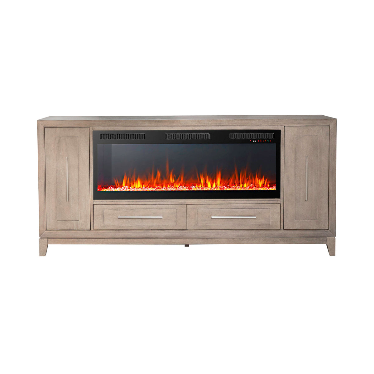Fireplace TV Consoles 789 80 Inch Console w/ Fire FTS