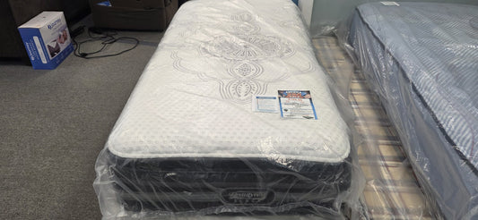 Overstock Beautyrest Black Soft Pillow Top Twin XL Mattress