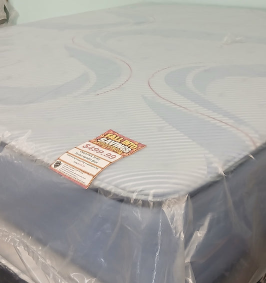 Overstock Sealy Posturepedic Plus King Mattress - Eastman floor photo