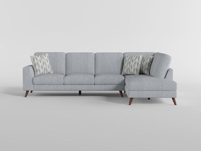 Broadway 2-Piece Sectional with Right Chaise video