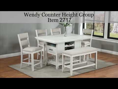 Wendy Counter Height Dining (2717-6P) video