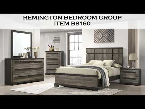 Remington Tv Stand Gray/Ebony (B8160-9) video
