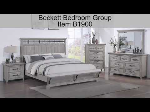 Beckett Bedroom Group (SETB1900) video