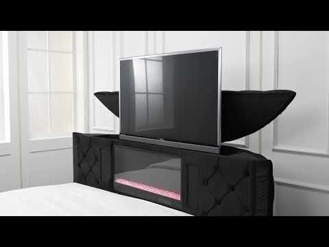 Voltare Night Stand Black (5212BK-2) video