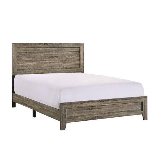 Reno Queen Bed- Gray